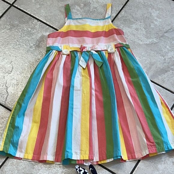 Lot of girls 4T size 4 Gymboree Summer sweet halter sleeveless dresses - Picture 4 of 14